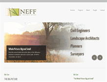 Tablet Screenshot of neff-assoc.com